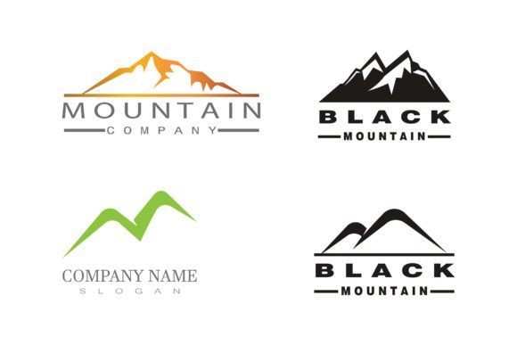 Download Simple Modern Mountain Logos - Premium Resources