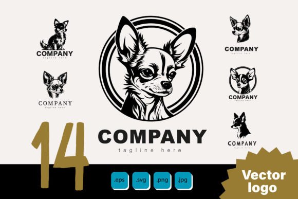 Download Chihuahua Dog Logos. Vector Chihuahua Si - Logos Collection