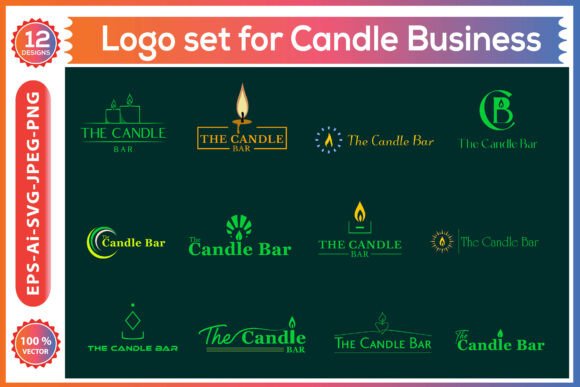 Download Logo Set for Candle Business - Business Collection