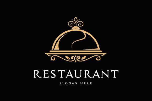 Download Restaurant Logo with Ornate Design - Restaurant Collection